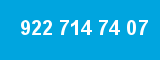 922 714 74 07
